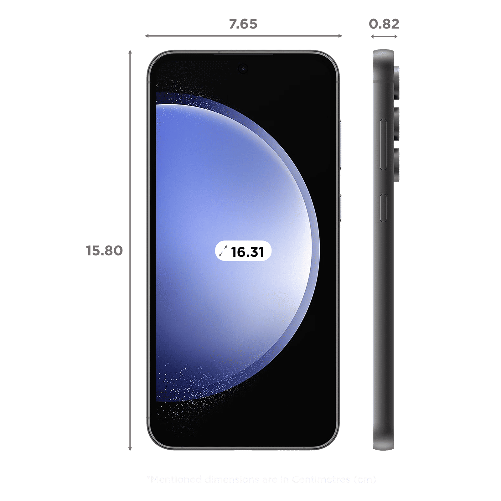 smartfon samsung galaxy s23 fe 8 gb 128 gb 5g grafitowy